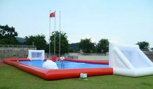 Exemple d'un camp de futbol aigua