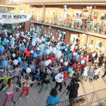 Uns 300 persones ballen a Taradell per la Marató de TV3