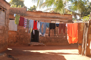 Casa típica de Moçambic