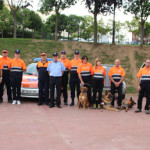 Protecció Civil Voluntaris Taradell presenta la unitat canina de rescat