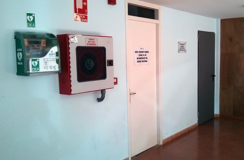 Desfibril·lador a can Costa