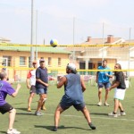 12 equips participen al primer torneig de voleigespa de Festa Major