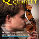 El quartet de corda Qvixote Quartet actua dissabte a la capella Santa Llúcia