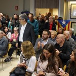 Francesc Homs rep el suport i escalf de Taradell per la imputació del 9N