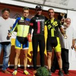 Marc Clapés i Enric Bau pugen al podi a la Copa catalana de ciclocròs de Masquefa