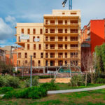 L’empresa taradellenca FUSREI fabrica els tancaments per a l’edifici de fusta més alt de l’estat espanyol
