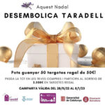 La campanya nadalenca 2022 de l’Associació de Botiguers de Taradell repartirà 2.500 euros en targetes regal