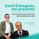 Santi Estragués (Junts per Taradell) presenta la seva candidatura a les eleccions municipals 2023 amb Jordi Turull