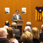 Jordi Turull dona suport a la candidatura a l’alcaldia de Santi Estragués (Junts per Taradell) a les eleccions municipals 2023