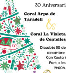 La Coral Arpa de Taradell ofereix aquest dissabte el Concert de Nadal