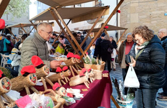 La Fira de Santa Llúcia omple Taradell de visitants i ambient nadalenc
