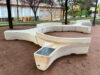Taradell estrena un monument en homenatge als donants de sang als jardins de Can Costa